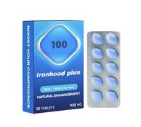 10 x Blue Pills for Men 100mg Natural Supplement Enhanced Performance