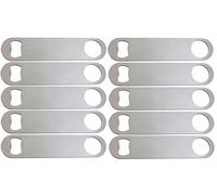 10 x Bottle Opener Heavy Duty 7" Stainless Steel Bar Pub Restaurant