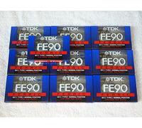 TDK Audio Cassette - Low Noise, 90 Minutes, White
