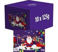 10 x Cadbary Chocolate Xmas Santa Selection Box Medium 125g - Perfect for gifting this Christmas 2025