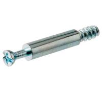 10 x CAM Fixing DOWELS Flat Pack Furniture Fitting DOWELS BZP M6 x 35mm