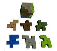 10 x Camouflage Pixel Cube Block Puzzle Eraser Ideal Party Bag Fillers Class Gifts