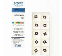 10 x CCMT 060204 P25C Carbide Indexable Inserts For General Purpose Machining/Turning. UK VAT Registered Seller