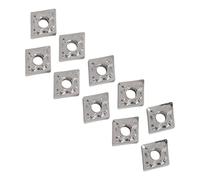 10 x CNMG120408 HA Carbide Turning Inserts For Reliable Performance in Intermittent and Continuous Cutting