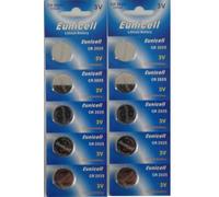10 x CR2025 BR2025 DL2025 KCR2025 Lithium Coin Cell Batteries for Samsung 3D Glasses