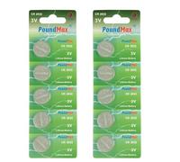 10 X CR2032 Lithium Button Cell Battery Batteries 3V UK