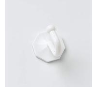 10 x Curtain TIE Backs SELF Adhesive White Plastic 35 x 35 x 40MM