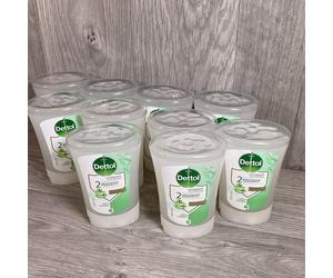 10 X Dettol No Touch Hand Wash System Refill Aloe Vera 10 x 250ml