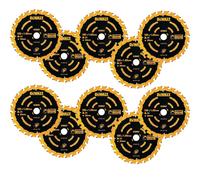 10 x Dewalt DT10624 Circular Saw Blades 165 x 20 x 24T Extreme Framing DCS391