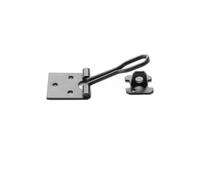 10 x Door HASP and Staple Set Wire Type Black Japanned 75MM 3 INCH
