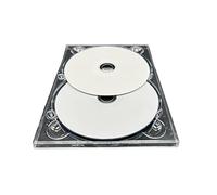 10 x Double Clear DVD Digitray - Holds 2 Discs (DVD, CD, Blu-ray) - 137 x 187 x 7mm - Replacement Clear Plastic Trays for Digipacks & DVD Cases - Ideal for Repair or Custom Disc Packaging