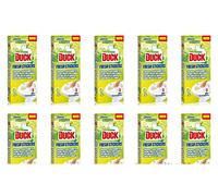 10 x Duck Fresh Lime WC Freshener Stickers to prevent Germs and Limescale