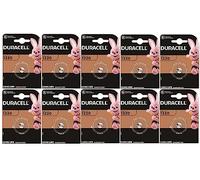 10 x Duracell 1220 (10 blister packs with 1 battery) 10 batteries (CR1220)