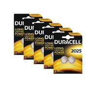 10 x Duracell CR2025 3V Lithium Coin Cell Battery 2025, DL2025, BR2025, SB-T14
