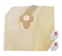 SPARES2GO 30L Strong Dust Bags compatible with Aldi Ferrex TVC1401.1 Vacuum Cleaner (Pack of 10 + Fresheners)