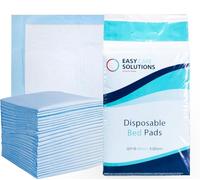 10 x Easy Care Solutions 60 x 120 cm | Premium Disposable Incontinence Bed Pads | High Absorbency Underpads, Bed Mats, Mattress Protectors, Incontinence Pads | 1 Pack of 10
