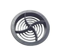 10 x Easy-Trim Dark Grey Plastic 70mm Soffit Air Vents for Roof Ventilation