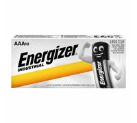 10 x Energizer AAA batteries Industrial 1.5V LR03 Micro AL-Mn MN2400