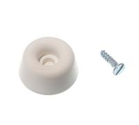 10 X Enhance Doors with 22mm White Rubber Seat Buffer Stops for Function and Elegance