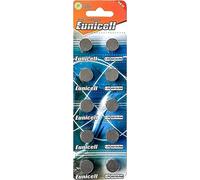 10 x Eunicell AG13 LR44 L1154 357 A76 SR44 G13 Button Cell Batteries
