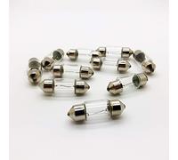 10 x Eurolec 269 12v 10w SV8.5 30mm Festoon Number Plate Interior Car Bulb