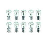 10 X Eveready 25W Sbc B15 Clear Pygmy Light Bulbs