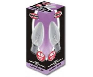 10 X Eveready 40W Sbc B15 Clear Candle Light Bulbs