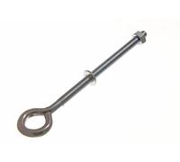 10 x Eye Bolts with Nuts & WASHERS M8 x 150MM Fully Threaded BZP