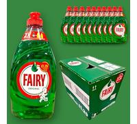 Fairy Washing Up Liquid Original – Powerful Grease-Cutting, Concentrated, Gentle on Hands, 5 x 320ml