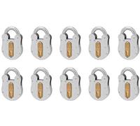 10 x Fire Brigade Padlock FB11 4 Lever Only