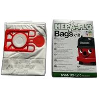 10 x Genuine Henry Hoover Bags Hetty Cleaner Hepa Numatic HEPAFLO NVM-1CH