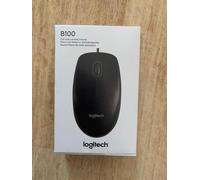10 X Genuine Logitech B100 (910-003357) Corded Mouse