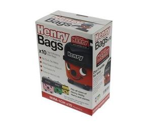 10 x Genuine Numatic Henry - Hetty HEPAFLO Vacuum Cleaner Hoover Bags 604015