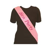 10 x Girls Ladies Pink Satin Night Out Wedding Hen Party Sashes