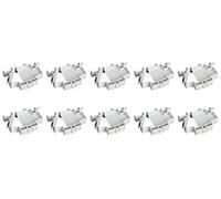 10 X Hager JK01B Blank Inserts for Hager Consumer Unit - 1 Module 1 Way