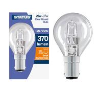 10 X Halogen Energy Saving 28W = 37W SBC B15 Small Bayonet Cap Golf Ball Lamps/Traditional Style Light Bulbs