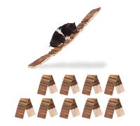10 x hanging bridge rodent wooden bird platform ramp