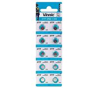 10 x Hologe battery Vinnic 377 SR626SW SR66