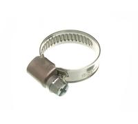 10 x Hose Clip Worm Drive Jubilee Type Clamps 16MM - 25MM BZP Steel