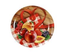 10 X JAM JAR Cap LIDS N34 82mm.-They are Ideal for Any Type of PRESERVES,Honey,JAM,Marmalade,CHYTNEYS,The LIDS are Vinegar Proof. Make sure they are correct lids before purchase!