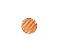10 X JAM JAR CAP LIDS TWIST OFF/ 82mm. IDEAL FOR ANY TYPE OF PRESERVES,HONEY,JAM,MARMALADE,CHYTNEYS,THE LIDS ARE ACID PROOF, (Beehive Orange-Yellow)