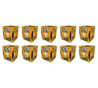 10 X JCB 3w = 35w LED GU10 3000k 3w 35w 100deg Warm White [Energy Class A+]