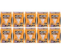 10 X JCB 3w = 35w LED GU10 Spotlight 100deg 4000k Cool White 250lm [Energy Class A+]
