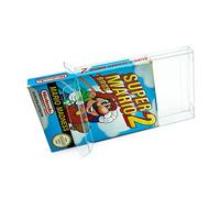 10 x Klarsicht Schutzhüllen passend für Nintendo OVP NES 0,5 mm Passgenau und Glasklar-PET-Reset Retro Game Protectors-cases-box-Staubdicht-UV-Schutz