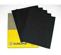 10 X KLINGSPOR FINISHING POLISHING WET AND DRY SANDPAPER SHEETS MIXED GRADES 400 600 800 1000 1200