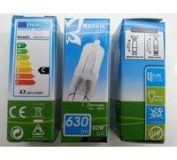 10 x KOSNIC 42W=60W DIMMABLE Clear ECO Halogen Bulb C Energy Rating
