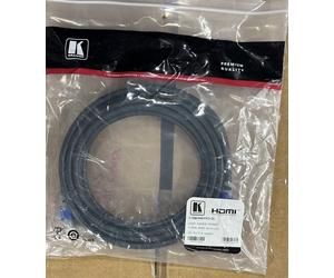 10 x Kramer Electronics High Speed HDMI 7.6M Type-A Male 2 Male Cable W/Ethernet