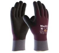 MaxiDry Zero 56-451 Cold Condition Work Glove with Thermal Lining and Full Double-Dipped Nitrile Coating (1, Extra Large)