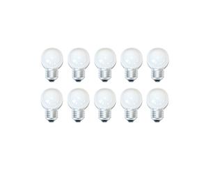 10 X LED Drops 0,8W E27 Matte Extra Warm White 2200K Plastic for Outdoor Use