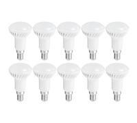 10 X LED Spotlight Reflector R50 6W=40W E14 Matte 485lm Lamp Warm 3000K 120° [EEK: G]